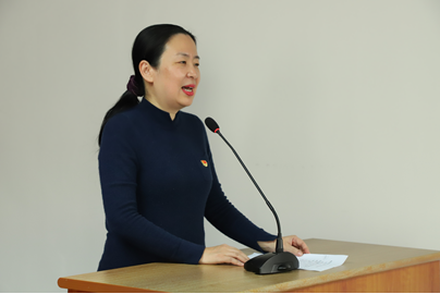图书馆党委书记接励致辞