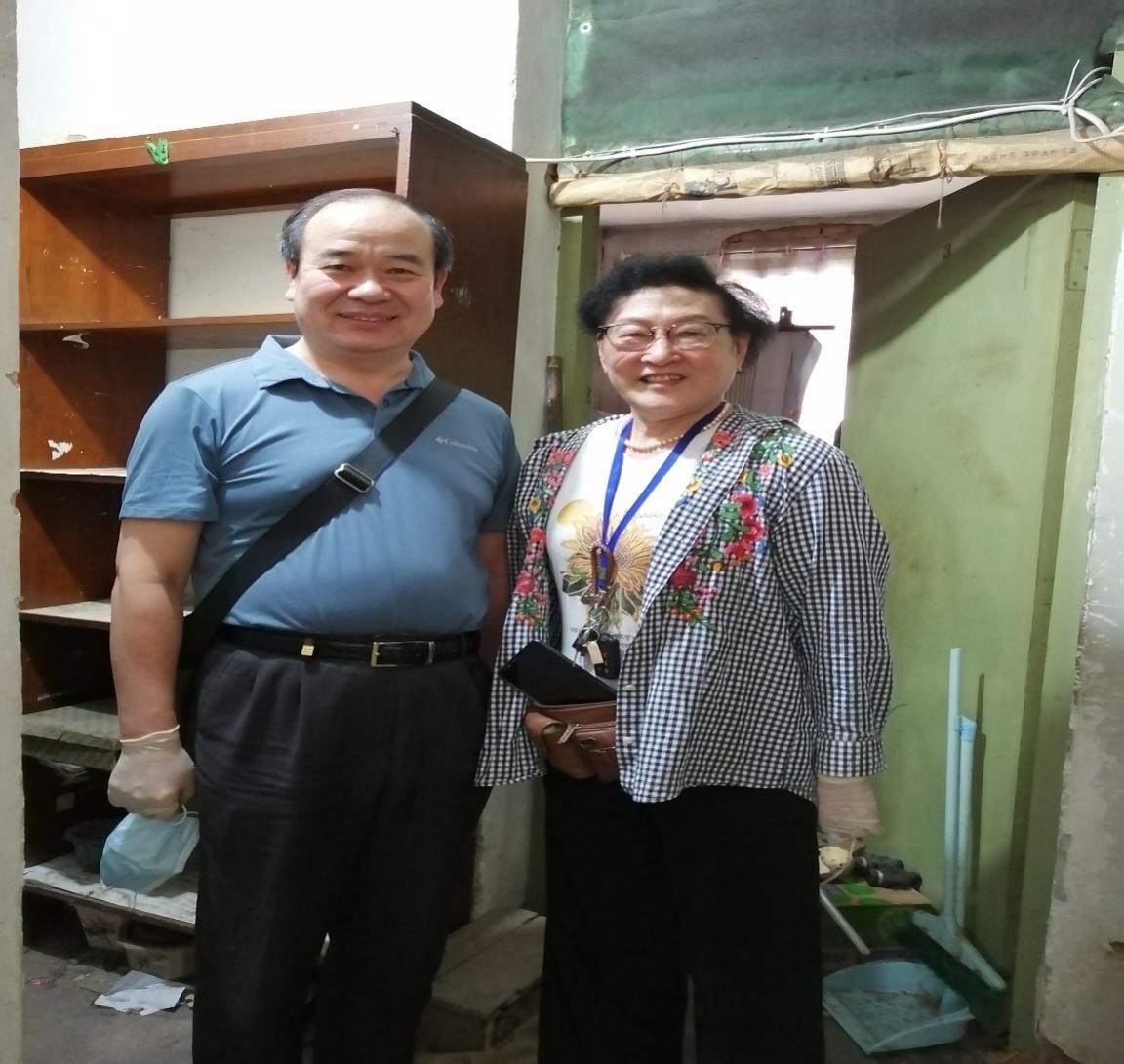 古籍保护研究院常务副院长姚伯岳与邓衍林之女邓少筠